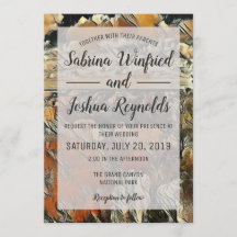 Grand Canyon National Park Watercolor Bröllop