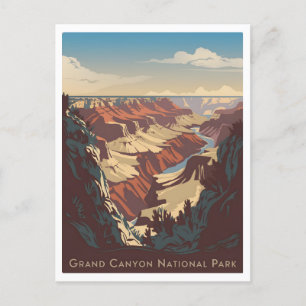 Grand Canyon National ParkVintage Vykort