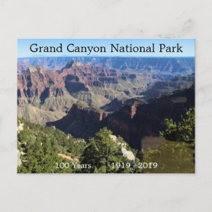 Grand Canyon nationalpark 100 år Vykort