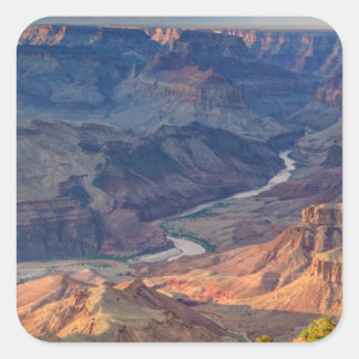 Grand Canyon nationalpark, Ariz Fyrkantigt Klistermärke