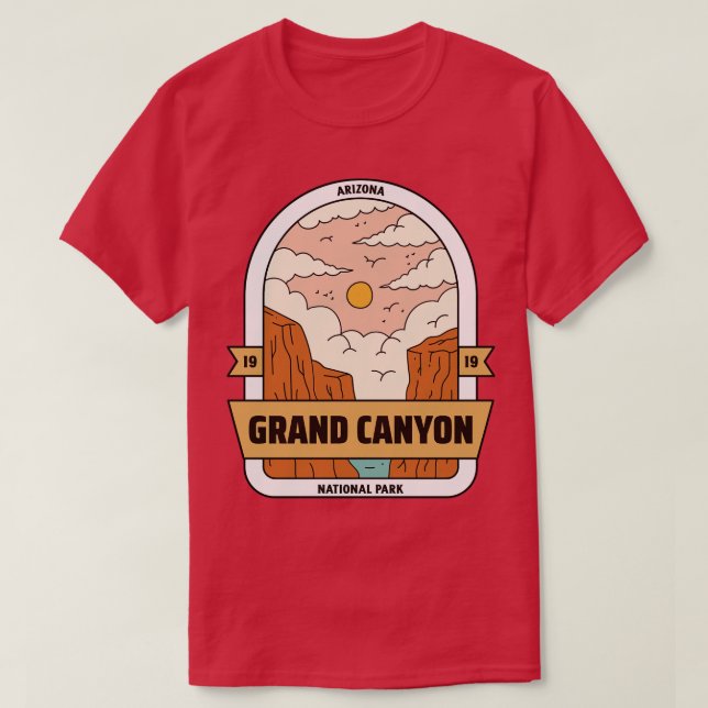 Grand Canyon nationalpark Arizona 1919 T Shirt (Design framsida)