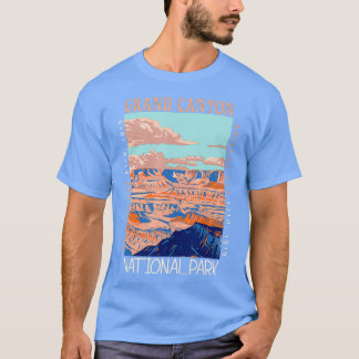 Grand Canyon nationalpark Arizona Distress Vint T Shirt