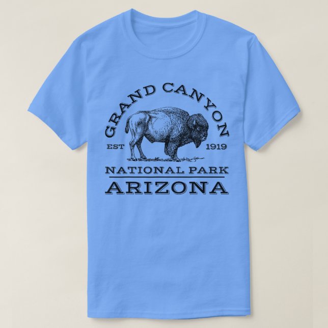 Grand Canyon nationalpark Arizona Hike utanför B T Shirt (Design framsida)