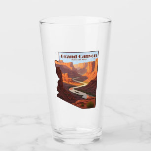 Grand Canyon nationalpark Arizona Karta Glaskopp