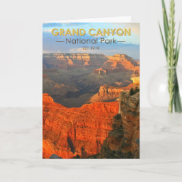 Grand Canyon nationalpark Arizona Kort