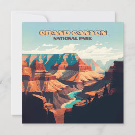 Grand Canyon nationalpark Arizona Retro