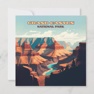 Grand Canyon nationalpark Arizona Retro