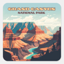 Grand Canyon nationalpark Arizona Retro