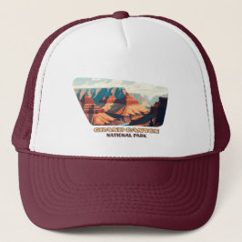 Grand Canyon nationalpark Arizona Retro Keps