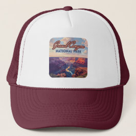 Grand Canyon nationalpark Arizona Retro Keps