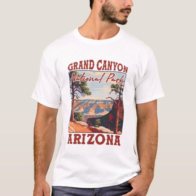 Grand Canyon nationalpark Arizona T Shirt (Framsida)