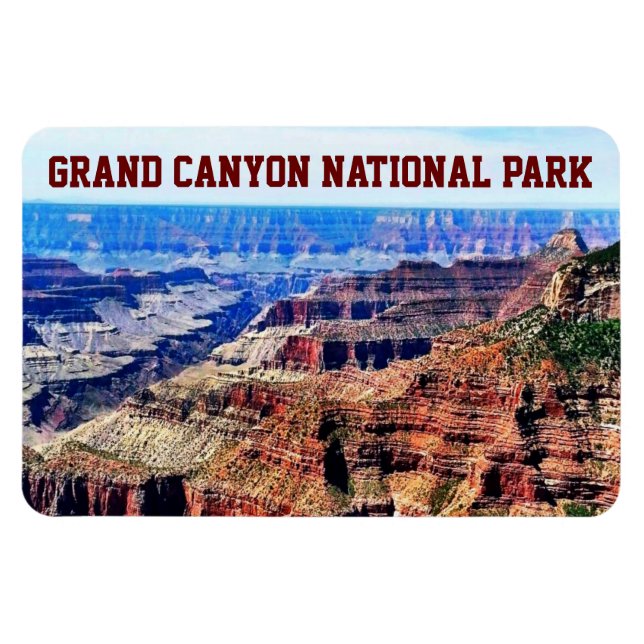 Grand Canyon nationalpark Arizona Travel Magnet (Horisontell)