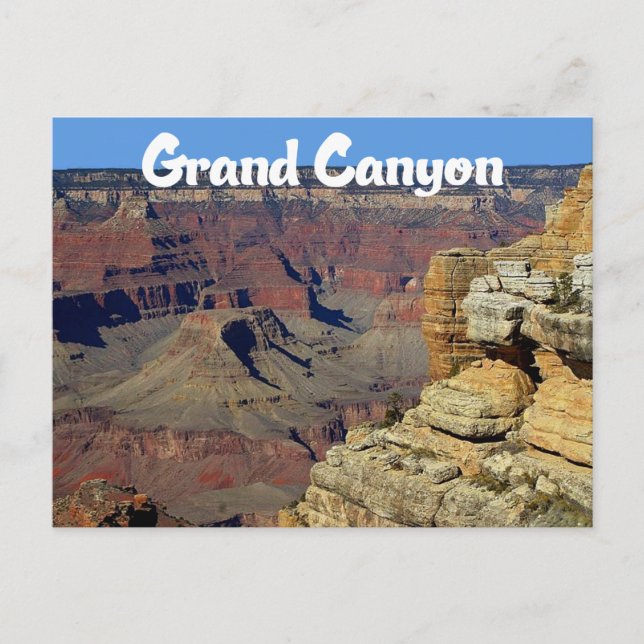 Grand Canyon nationalpark Arizona vykort (Framsida)