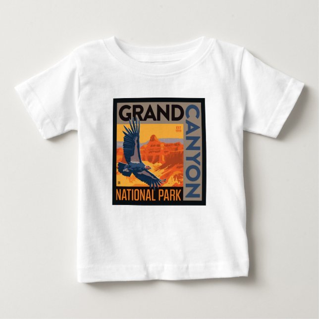 Grand Canyon nationalpark | Condors T Shirt (Framsida)