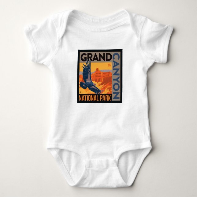 Grand Canyon nationalpark | Condors T Shirt (Framsida)