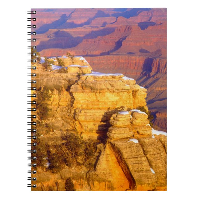 Grand Canyon nationalpark i Winter Anteckningsbok (Framsidan)