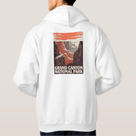 Grand Canyon nationalpark liggande Hoodie
