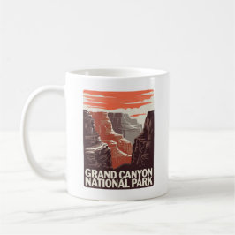 Grand Canyon nationalpark liggande Kaffemugg