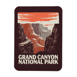 Grand Canyon nationalpark liggande Magnet