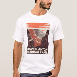 Grand Canyon nationalpark liggande T Shirt