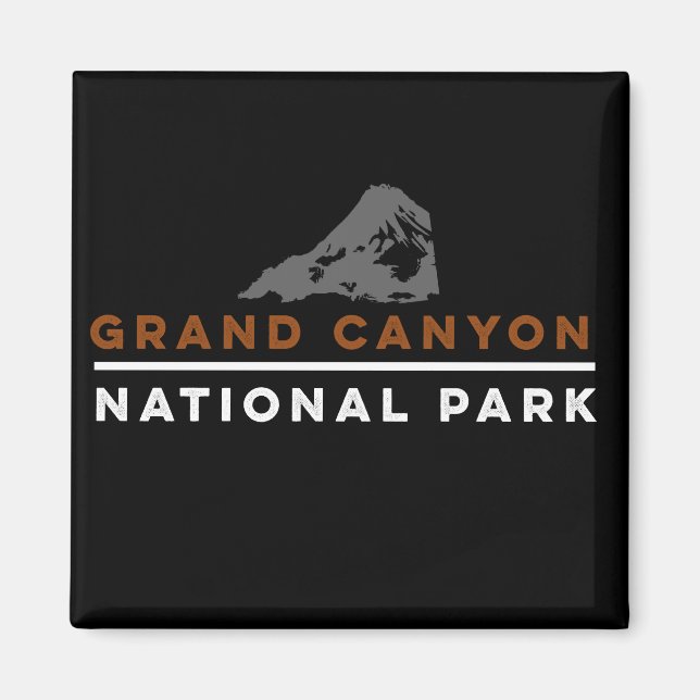 Grand Canyon nationalpark Magnet (Framsidan)