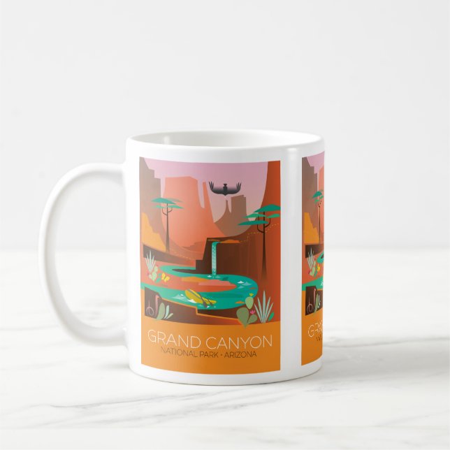 Grand Canyon nationalpark Mugg (Vänster)