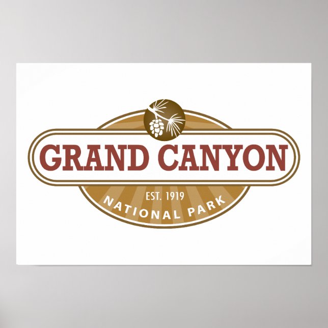 Grand Canyon nationalpark Poster (Framsidan)