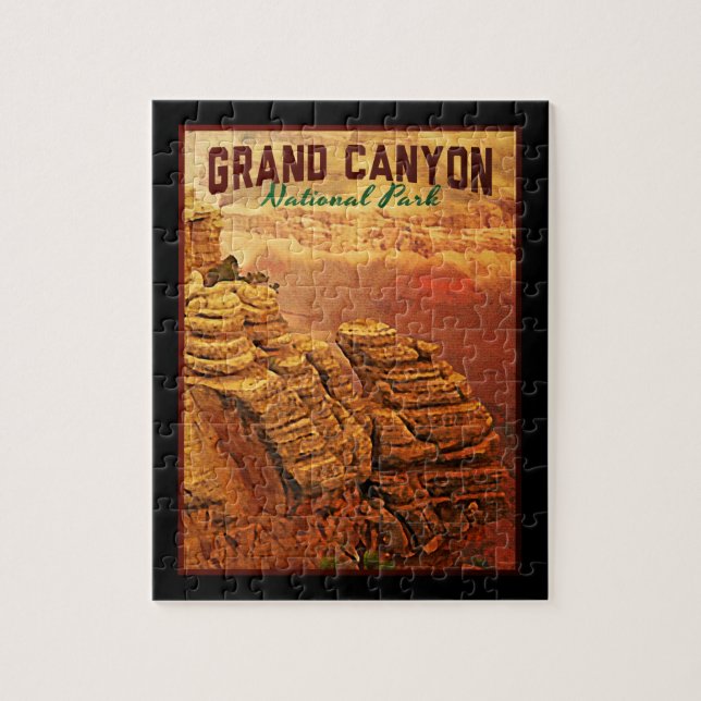 Grand Canyon nationalpark Pussel (Vertikal)