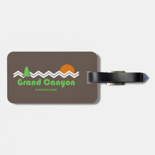 Grand Canyon nationalpark Retro Bagagebricka