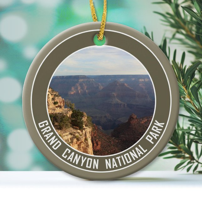 Grand Canyon nationalpark Souvenir Julgransprydnad Keramik (National Park Ornament)