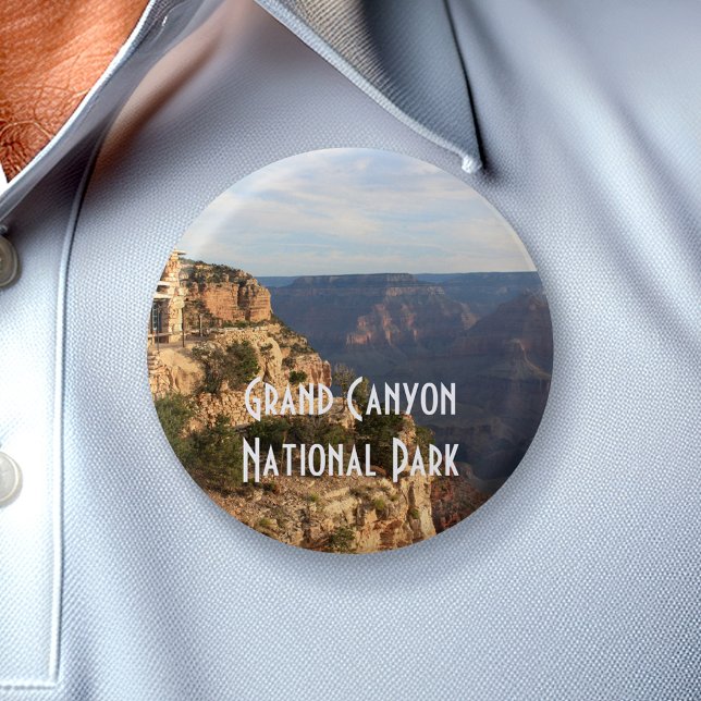Grand Canyon nationalpark Souvenir Knapp (Vacation Keepsake - add a photo from your trip)