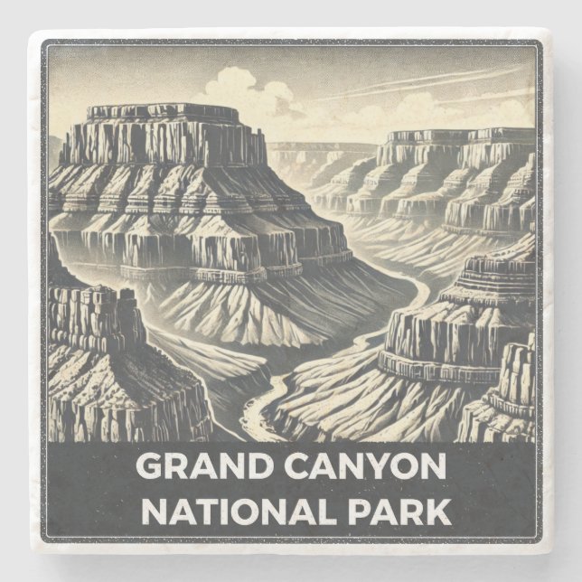 Grand Canyon nationalpark Stenunderlägg (Framsidan)