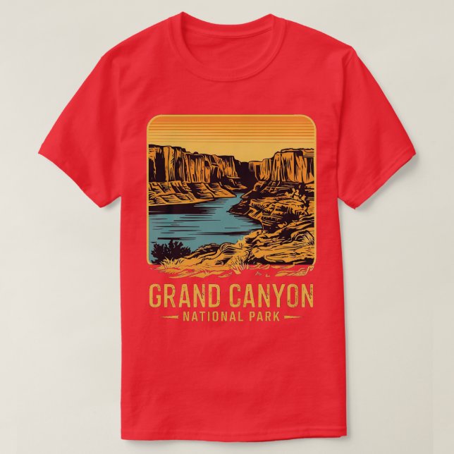 Grand Canyon nationalpark T Shirt (Design framsida)