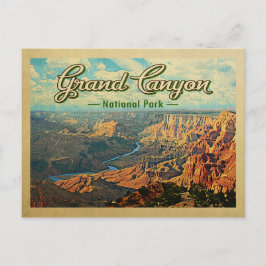 Grand Canyon nationalpark Vintage resor Vykort