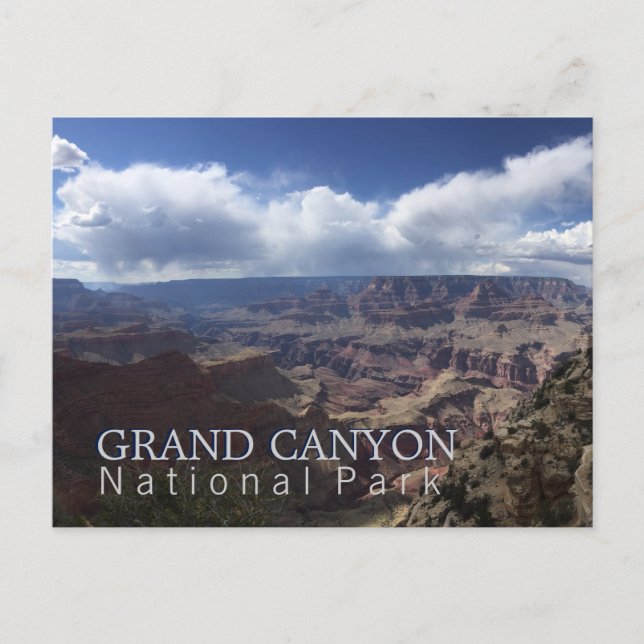 Grand Canyon nationalpark Vykort (Framsida)