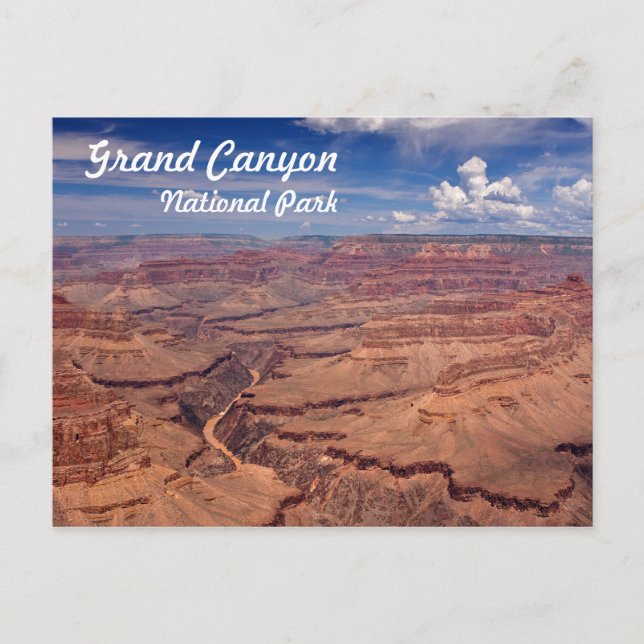 Grand Canyon nationalpark Vykort (Framsida)