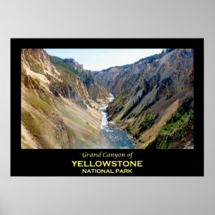 Grand Canyon, nationalparken Yellowstone Poster