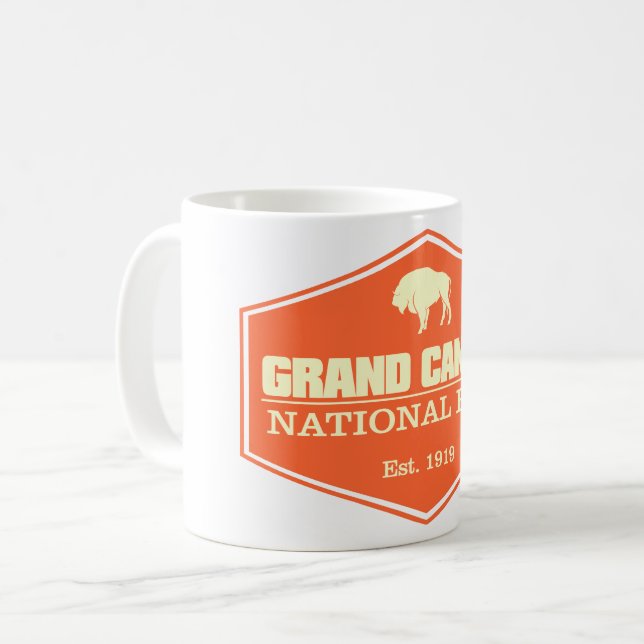 Grand Canyon NP 3 Kaffemugg (Framsida vänster)