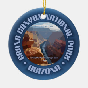 Grand Canyon NP Julgransprydnad Keramik