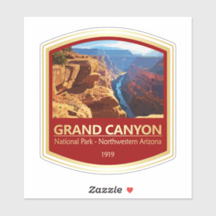 Grand Canyon NP (PF1) Klistermärken