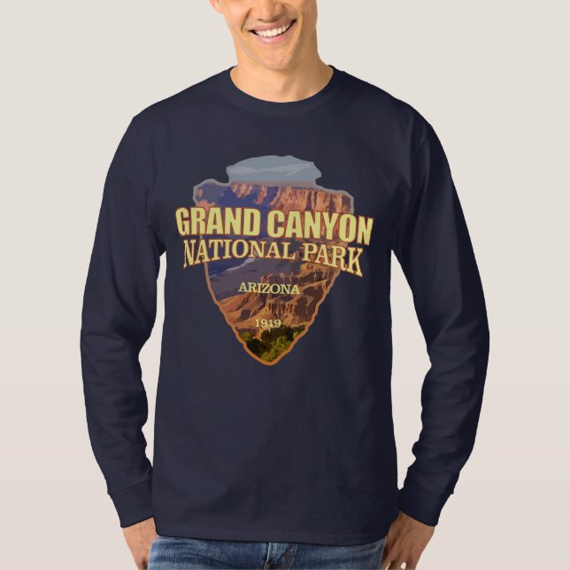 Grand Canyon NP (pilhuvud) T Shirt (Framsida)