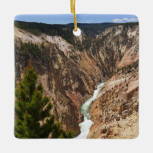 Grand Canyon of the Yellowstone Julgransprydnad Keramik
