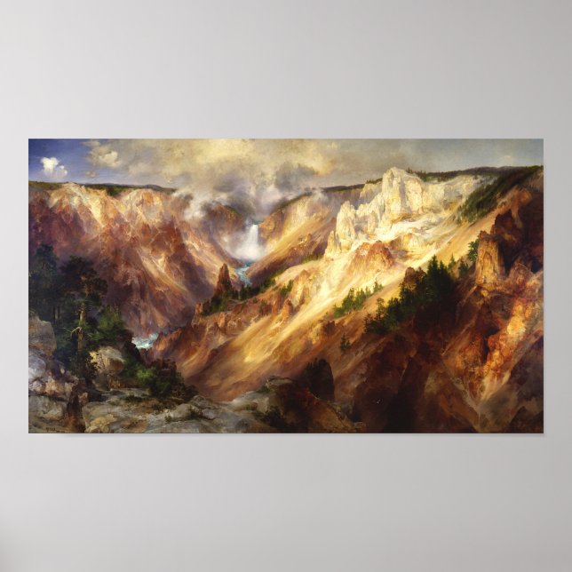 Grand Canyon of the Yellowstone Poster (Framsidan)