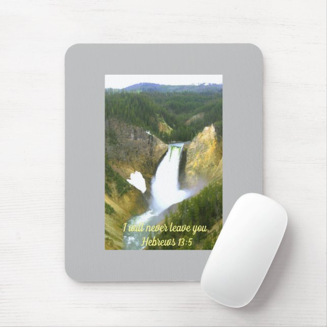 Grand Canyon of Yellowstone Mousepad Musmatta (Med mus)