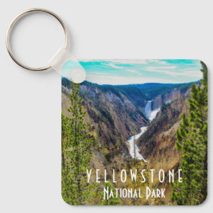 Grand Canyon of Yellowstone Nyckelring