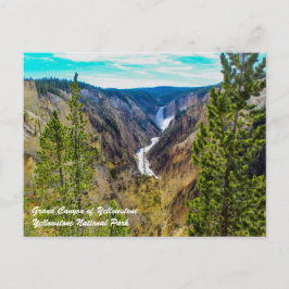 Grand Canyon of Yellowstone Vykort