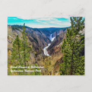 Grand Canyon of Yellowstone Vykort