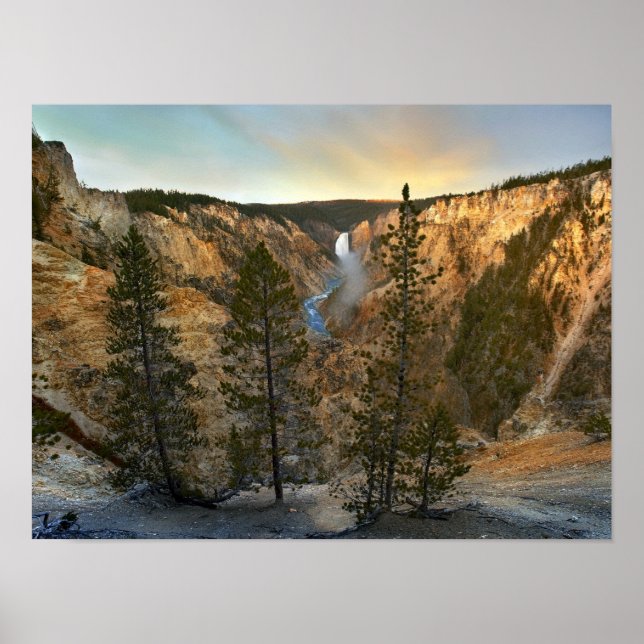 Grand Canyon of Yellowstone, Yellowstone Poster (Framsidan)