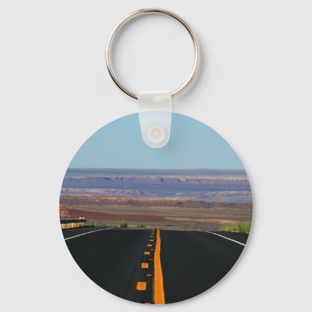Grand Canyon Open Road-nyckelkedja Nyckelring (Framsida)