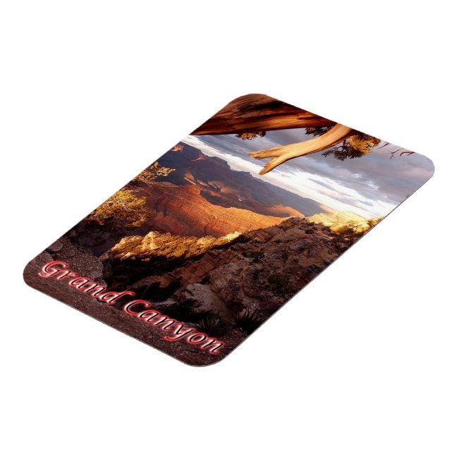 Grand Canyon - Panorama - Förenade Stater - Magnet (Vänstra Sidan)
